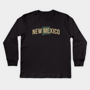 new-mexico Kids Long Sleeve T-Shirt